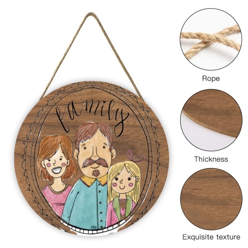 Circular-wooden-hanging-boards