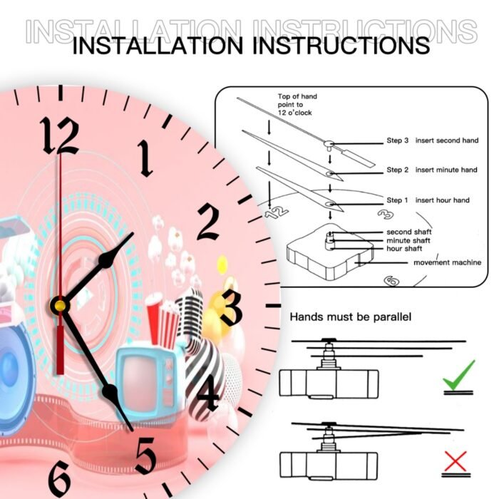 Round-Digital-Wall-Clock-for-children