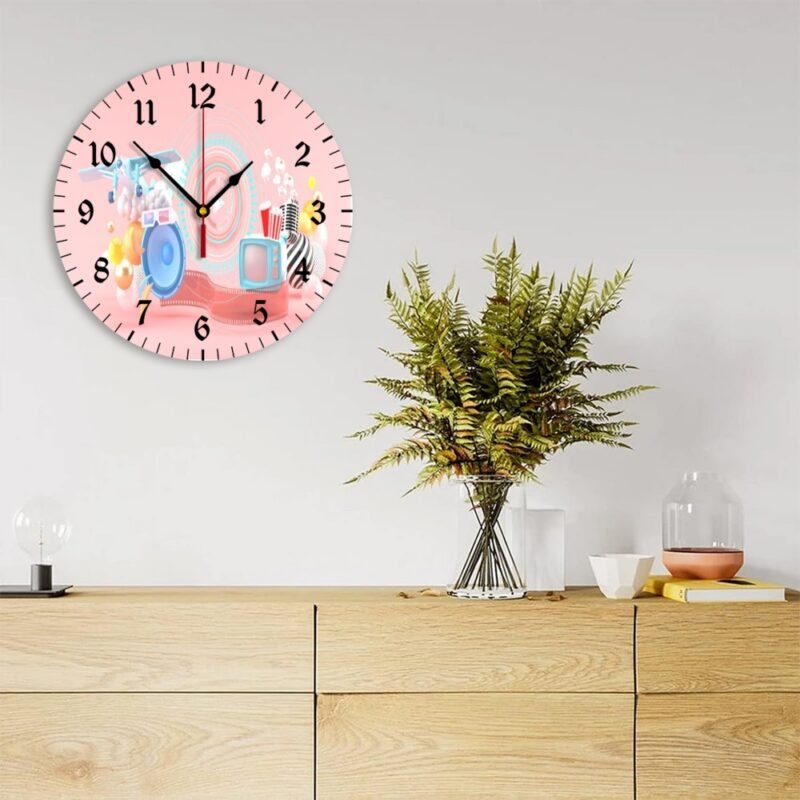 custom-Round-Digital-Wall-Clock