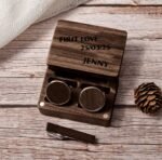 custom-Solid-wood-tie-clip-cufflink