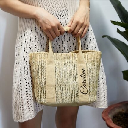 Custom-Straw-Beach-Bags