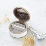 Round-portable -PU-makeup- cases